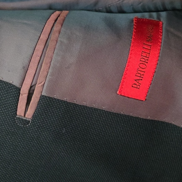 Classic Wool Navy Blue Men's Suit - Picture 7 of 8